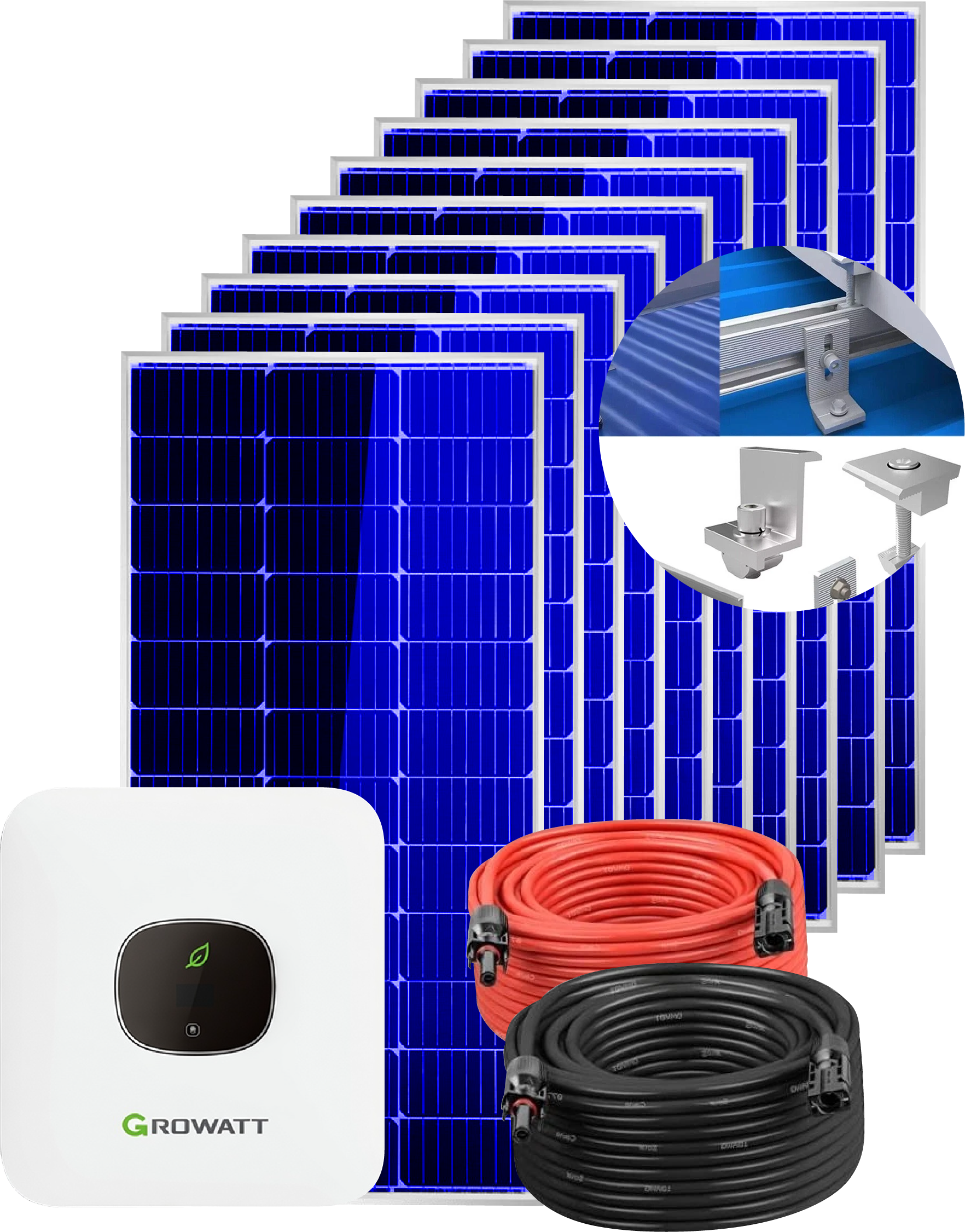 5.0 kW Solar panel system